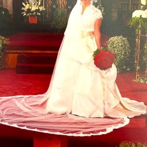 Monique Lhullier wedding gown worn once